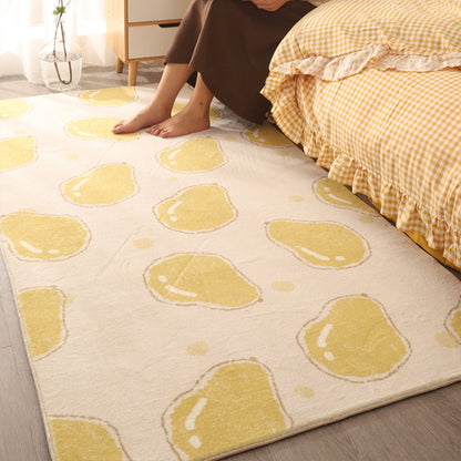 Skorter | Colorful Comfort Carpet Polypropylene Cartoon Pattern Rug Non-Slip Back Easy Care Washable Rug for Kids