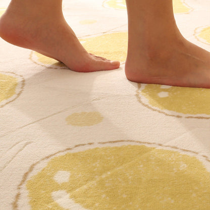 Skorter | Colorful Comfort Carpet Polypropylene Cartoon Pattern Rug Non-Slip Back Easy Care Washable Rug for Kids