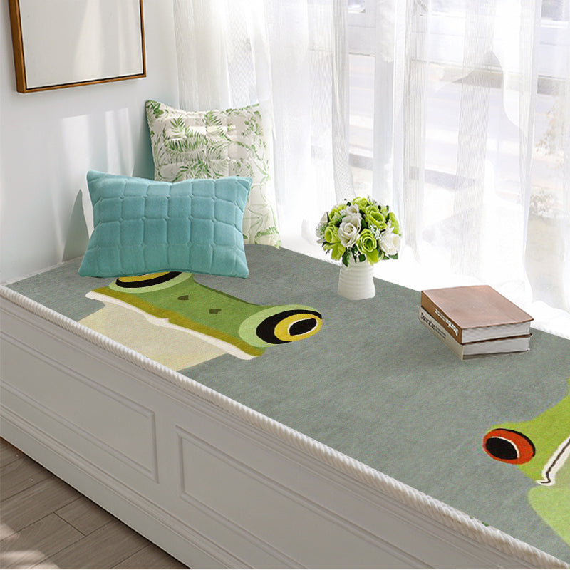 Skorter | Beautiful children's room rug Multicolored fairy tale pattern rug Polyester Non-slip Washable Pet-friendly rug