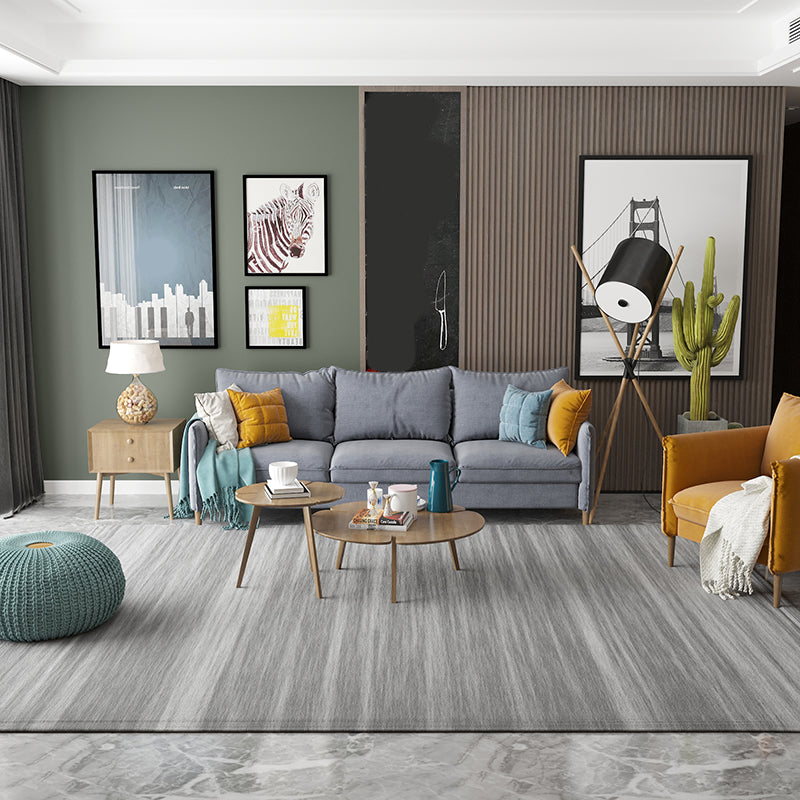 Skorter | Contemporary Abstract Rug Multicolor Cotton Blend Rug with Non-Slip Backing Easy to Maintain Washable Rug for Home