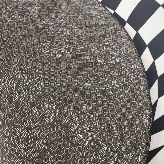 Skorter | Casual 3D Geo Rug Black-White Creative Area Rug Polyester Non-Slip Back Machine Washable Indoor Rug for Bathroom