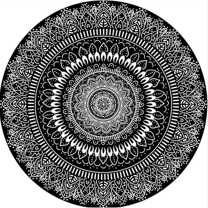 Skorter | Colorful Living Room Rug Funky 3D Geometric Rug for Indoor Use Synthetic Non-Slip Back Washable Rug