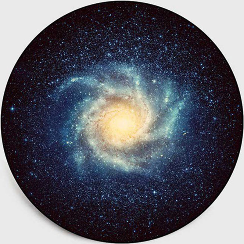 Skorter | Colorful Children's Room Rug Contemporary Space 3D Printed Carpet Polyester Non-Slip Washable Rug