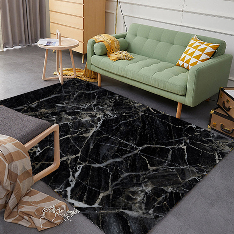 Skorter | Colorful Relaxation Area Rug Cotton Blend Cartoon Pattern Indoor Rug Machine Washable Non-Slip Rug for Décor