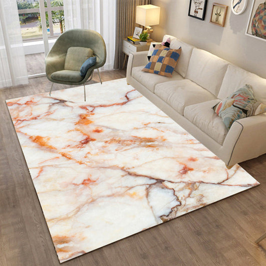 Skorter | Colorful Relaxation Area Rug Cotton Blend Cartoon Pattern Indoor Rug Machine Washable Non-Slip Rug for Decor