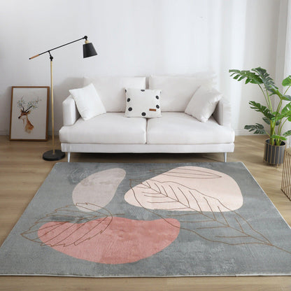 Skorter | Comfort Living Room Rug Multicolor Cartoon Print Rug Non-Slip Base Pet-Friendly Rug
