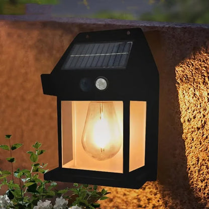 Skorter | Elegant Outdoor Solar Wall Light with Motion Sensor