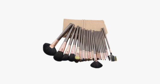 Skorter | Coco Bronze Brush Set of 20 - Useful for full face makeup