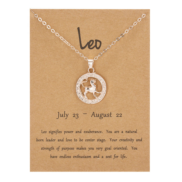 Skorter | Constellation Rose Gold Animal Necklace