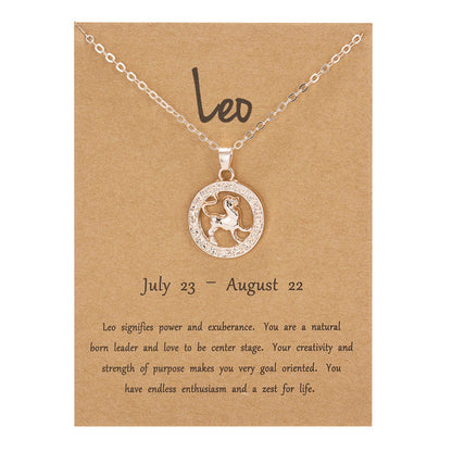 Skorter | Constellation Rose Gold Animal Necklace