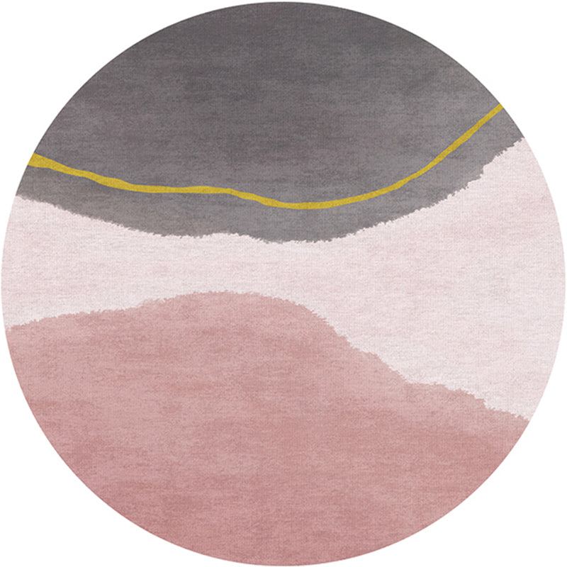 Skorter | Creative Bedroom Rug Multicolored Color Differentiated Rug Polypropylene Washable Pet Friendly Non-Slip Rug