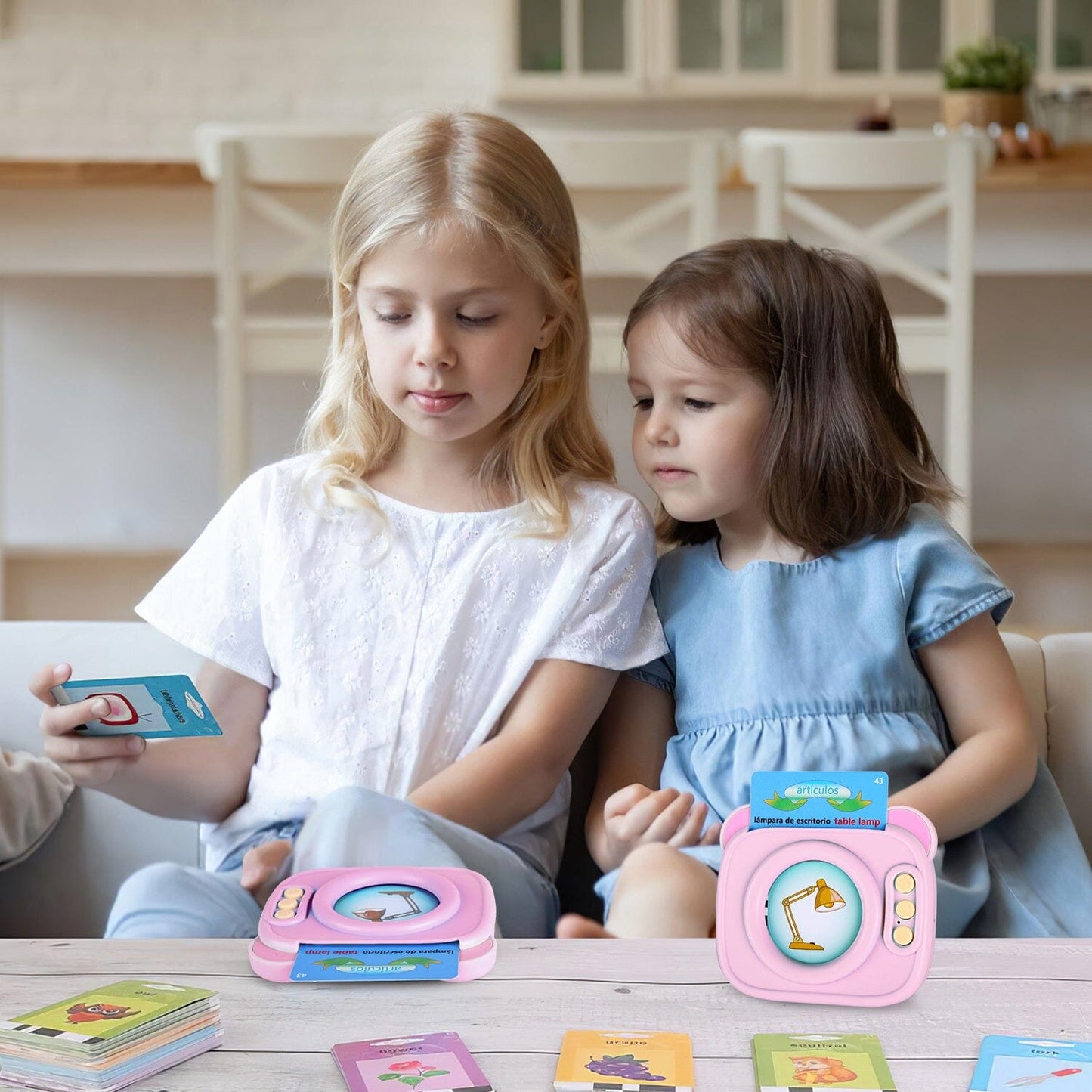 Skorter | 224 Synonyms Spanish and English Bilingual Talking Flashcards