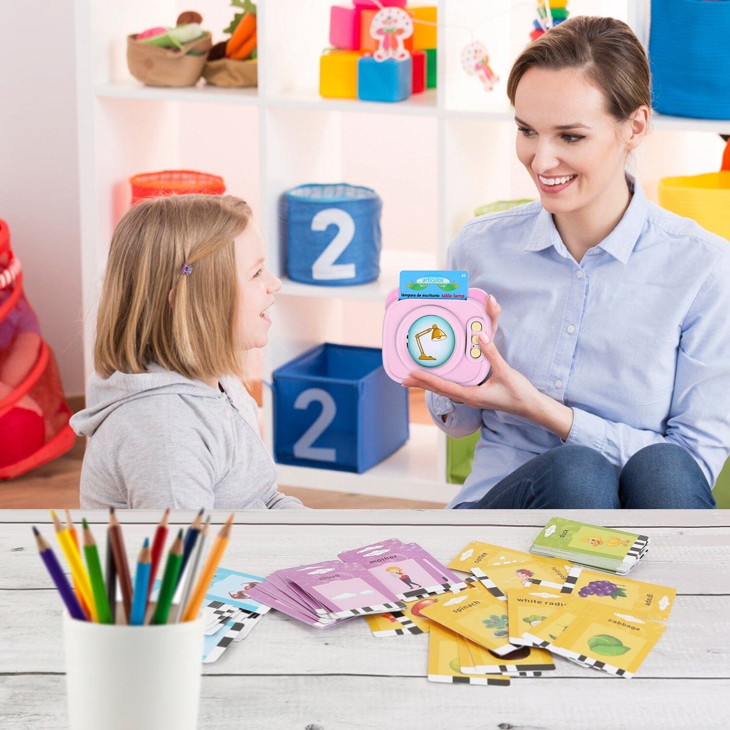 Skorter | 224 Synonyms Spanish and English Bilingual Talking Flashcards