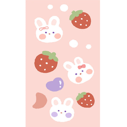 Skorter | Colorful printed cartoon carpet polyester Cute area rug Easy care pet-friendly indoor rug for children's room