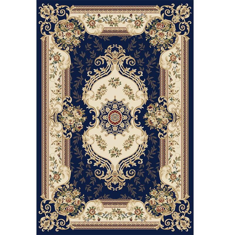 Skorter | Americana Home Rug Multicolored Printed Rug Polyester Non-Slip Backing Easy Care Rug
