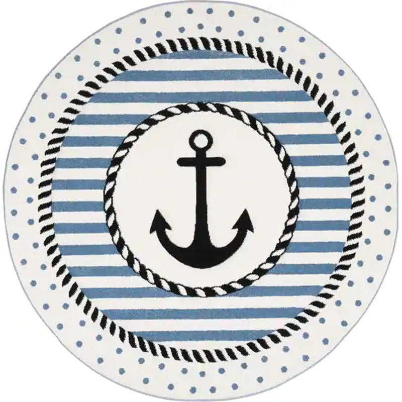 Skorter | Colorful Cartoon Rug Polyester Lovable Indoor Carpet Easy Care Pet-friendly Area Rug for Kids