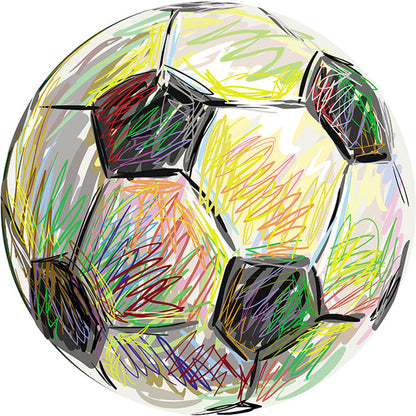 Skorter | Calming Cartoon Rug Multicolor Cute Area Rug Polypropylene Non-Slip Machine Washable Rug for Kids