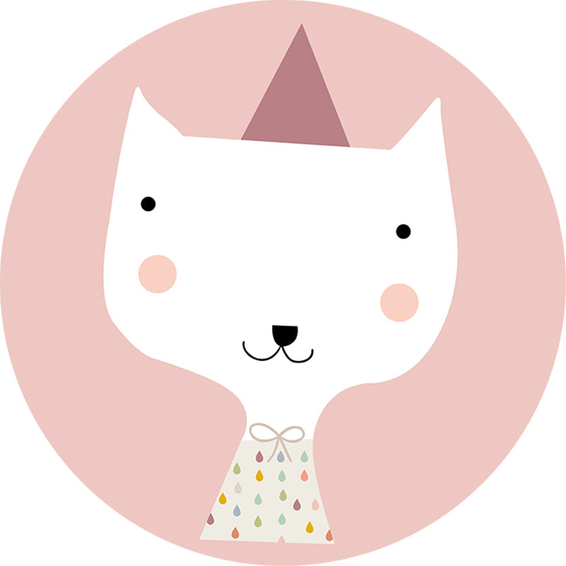 Skorter | Colorful Creative Carpet Polyester Cartoon Print Indoor Rug Non-Slip Back Pet-Friendly Rug for Kids