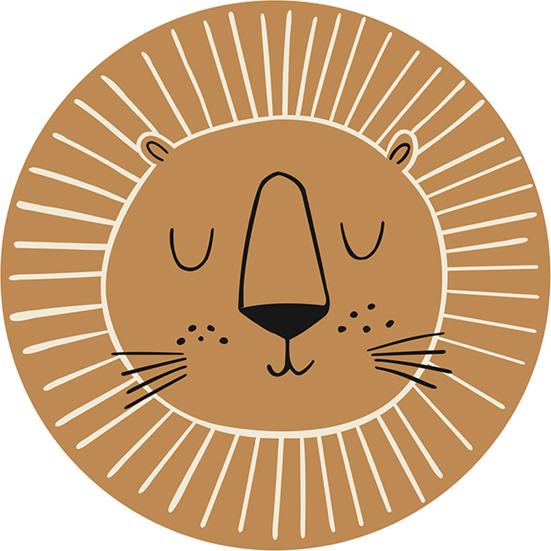 Skorter | Colorful Creative Carpet Polyester Cartoon Print Indoor Rug Non-Slip Back Pet-Friendly Rug for Kids