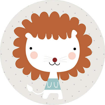 Skorter | Colorful Creative Carpet Polyester Cartoon Print Indoor Rug Non-Slip Back Pet-Friendly Rug for Kids