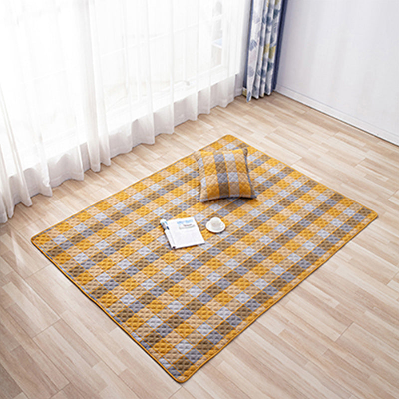 Skorter | Beautiful children's room rug Colorful cartoon pattern rug Cotton non-slip backing pet-friendly rug