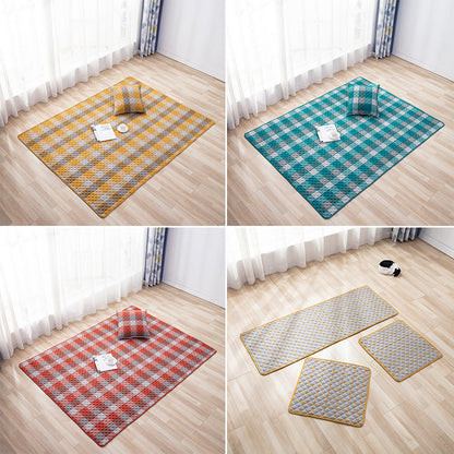 Skorter | Beautiful children's room rug Colorful cartoon pattern rug Cotton non-slip backing pet-friendly rug