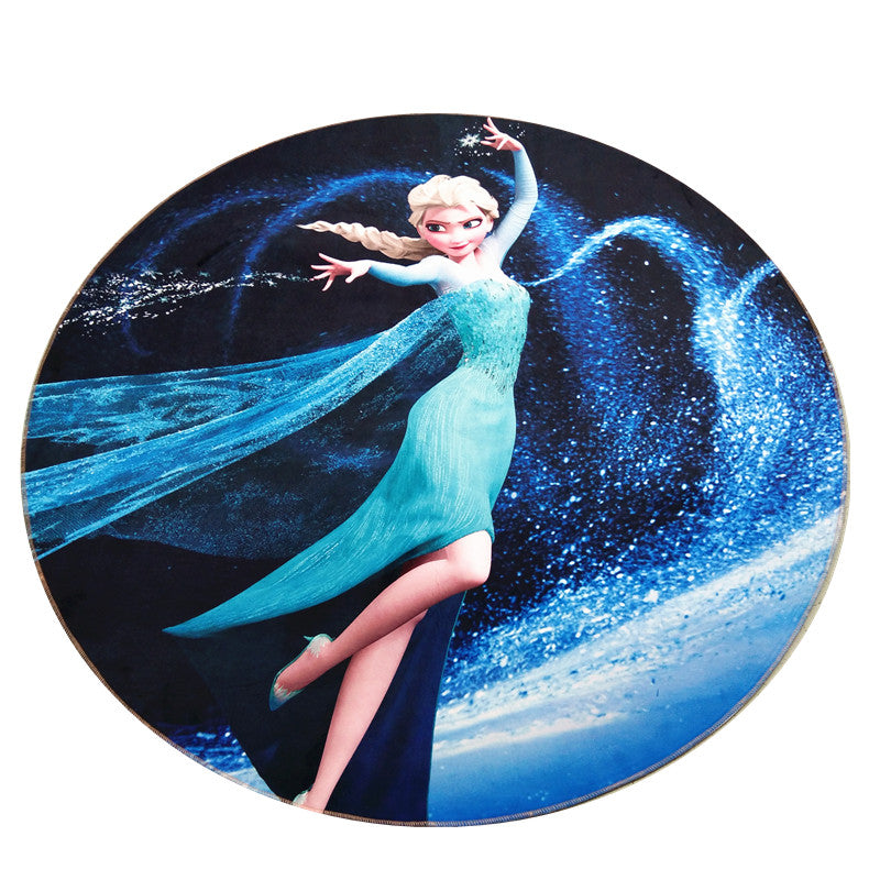 Skorter | Comfort 3D Plant Pattern Rug Multicolored Polypropylene Area Rug Easy Care Machine Washable Rug for Room