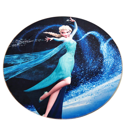 Skorter | Comfort 3D Plant Pattern Rug Multicolored Polypropylene Area Rug Easy Care Machine Washable Rug for Room