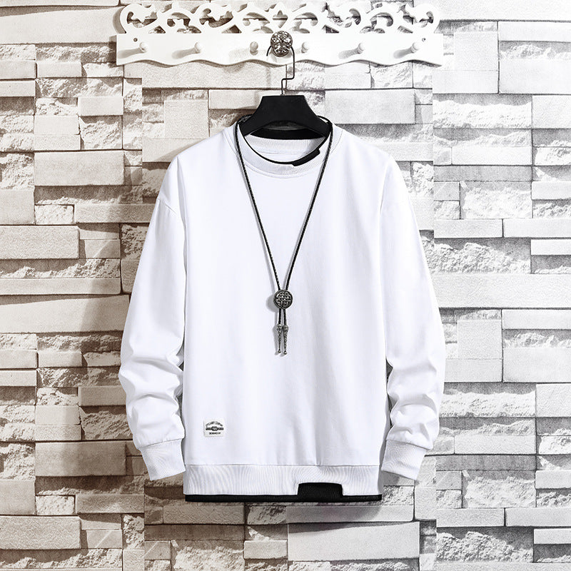 Men's Sporty Long Sleeve Sweater Skorter