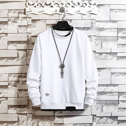 Men's Sporty Long Sleeve Sweater Skorter