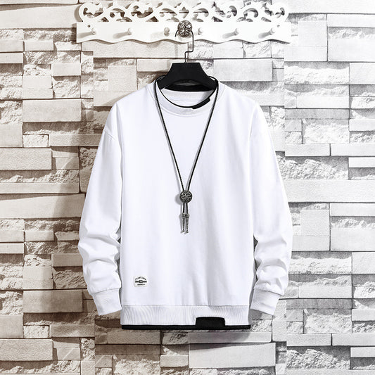 Men's Sporty Long Sleeve Sweater Skorter