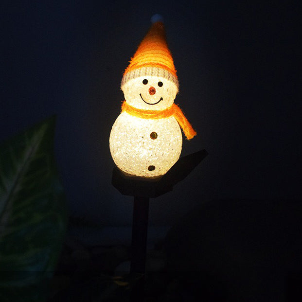 skorter | Super Cute Waterproof Solar-Powered Snowman Lamp