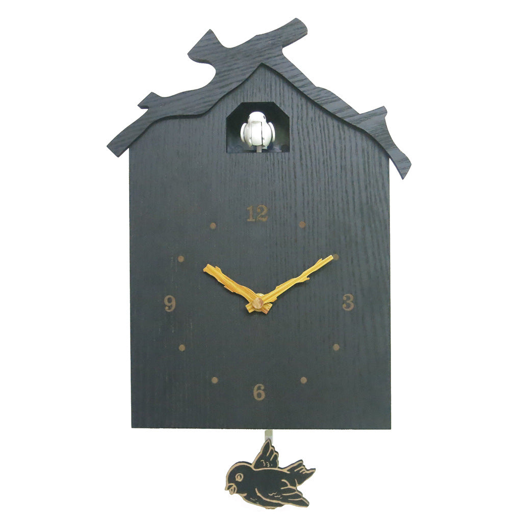 Skorter | Cuckoo Pendulum Wall Clock for the Living Room 12 Inch