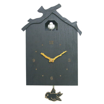 Skorter | Cuckoo Pendulum Wall Clock for the Living Room 12 Inch