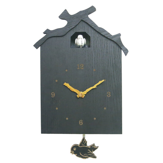 Skorter | Cuckoo Pendulum Wall Clock for the Living Room 12 Inch