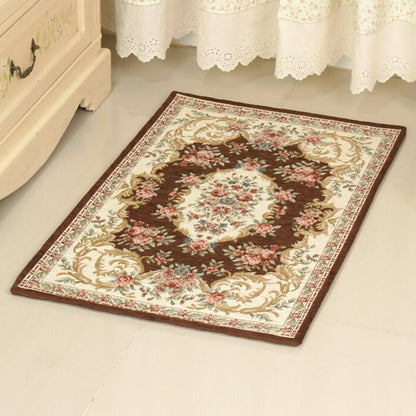 Skorter | Chic Living Room Rug Multicolored Polypropylene Area Rug Non-Slip Back Easy-Care Indoor Rug