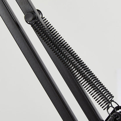 Skorter | Modern minimalist retractable table lamp with long arm and clip made of ABS with 1 light for the bedroom