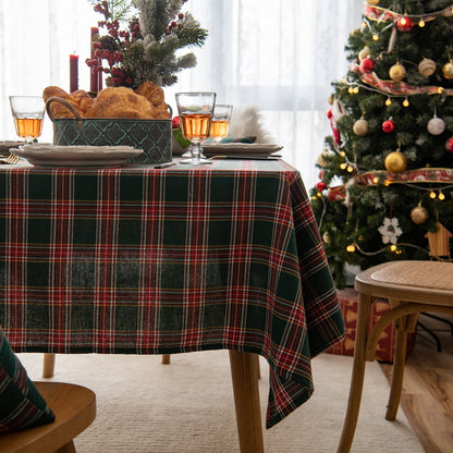 Skorter | Christmas Party Traditional Scottish Check Pattern Tablecloth