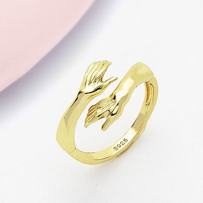 Skorter | 2022 New Couple Hug Ring Romantic Gift - For Friends Mother Sister Girlfriend