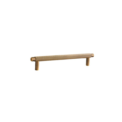 Skorter | Harrison Vintage Brass Knurled Furniture Handles