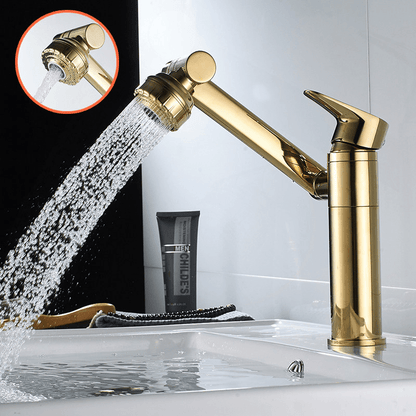 Skorter | FLEXISPOUT – Flexible 360° Basin Tap with Spray Function