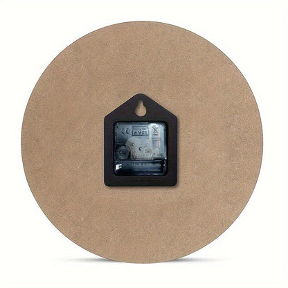 Skorter | Wall clock with football design - Silent clock for living room and bedroom