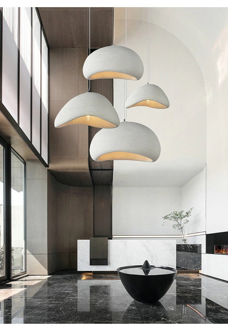 Skorter | Japanese Wabi-Sabi Modern Minimalist Dining Room Chandelier Living Room & Bedroom Bar Hanging Decoration Lamp