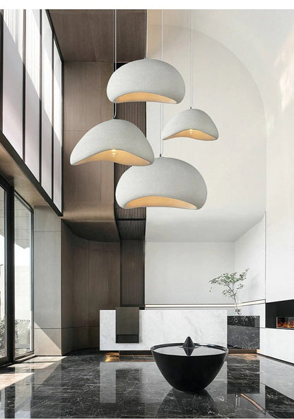 Skorter | Japanese Wabi-Sabi Modern Minimalist Dining Room Chandelier Living Room & Bedroom Bar Hanging Decoration Lamp