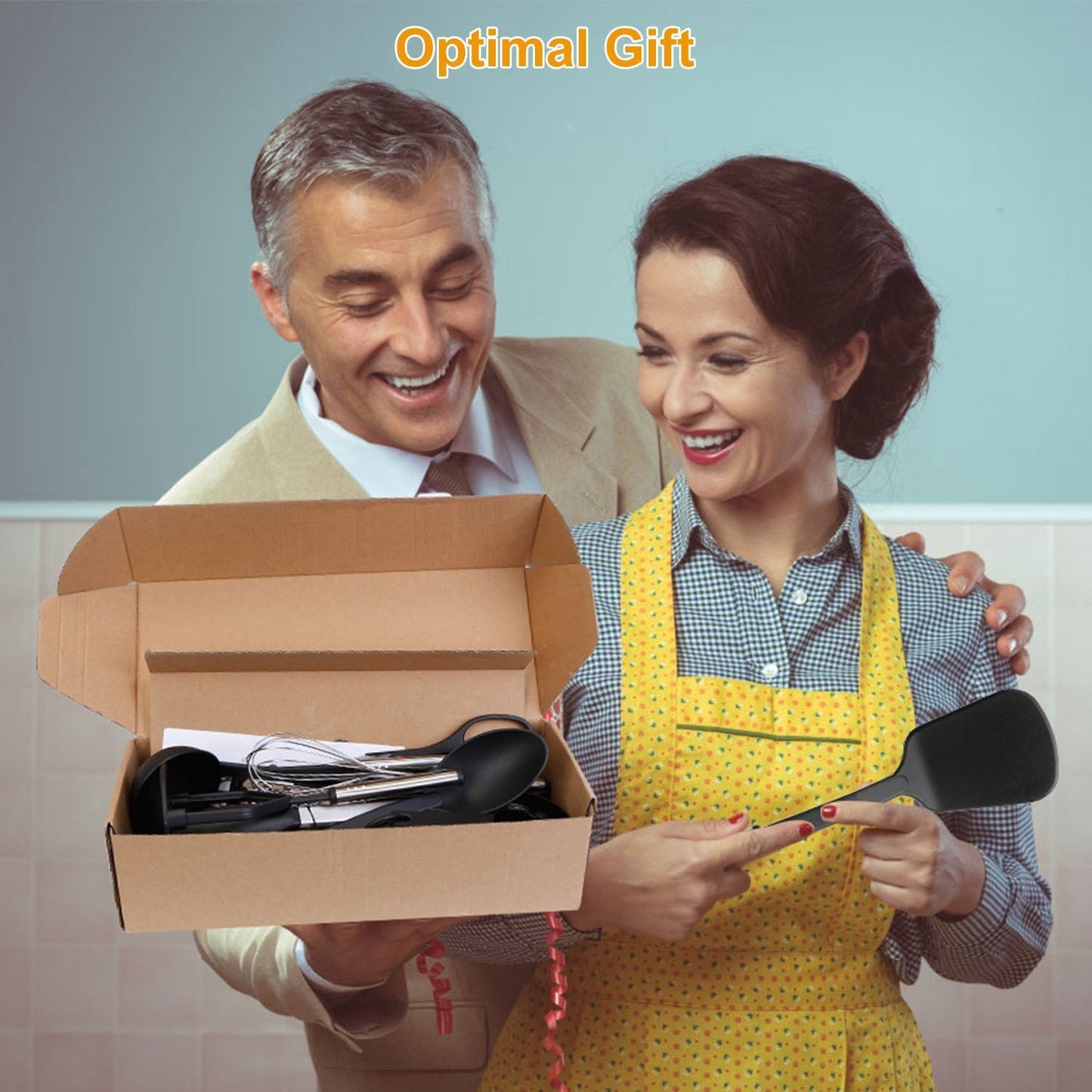 Skorter | 23-piece set: Kitchen Utensil Set Stainless Steel Nylon