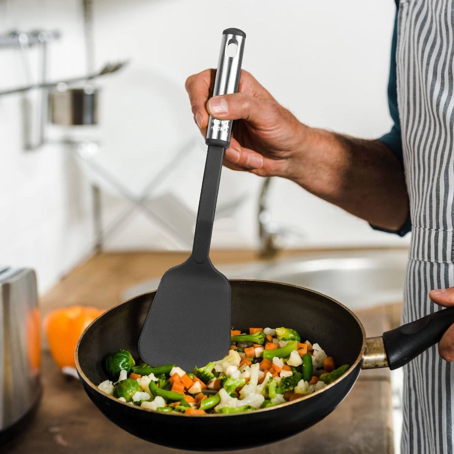 Skorter | 23-piece set: Kitchen Utensil Set Stainless Steel Nylon