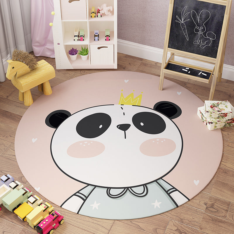 Skorter | Beautiful Children's Room Carpet Colorful Cartoon Printed Indoor Carpet Polypropylene Pet-Friendly Machine Washable Carpet