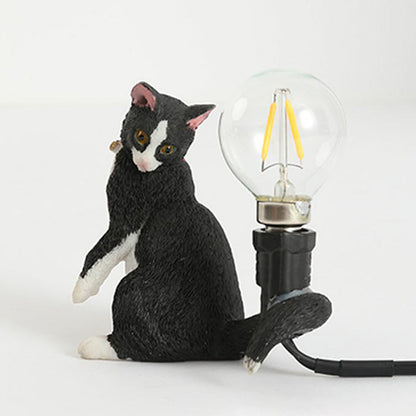 Skorter | Kitten Night Lamp - Decorative Children's Room Table Lamp