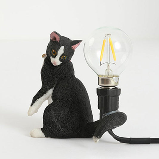 Skorter | Kitten Night Lamp - Decorative Children's Room Table Lamp
