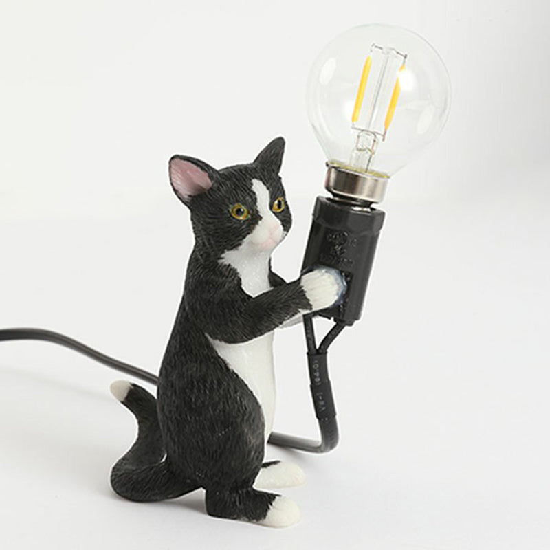 Skorter | Kitten Night Lamp - Decorative Children's Room Table Lamp